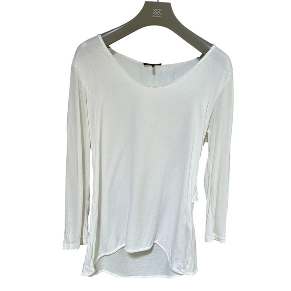 Massimo Dutti Flowing Blouse — Ivory, Style 6832, Size S - Picture 1 of 7